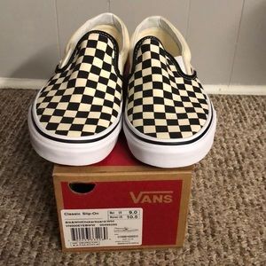 Checkered Vans